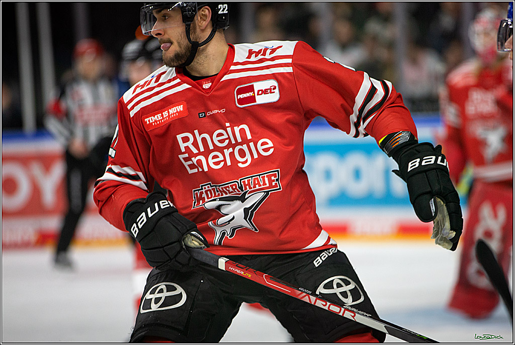 PENNY DEL; Koelner Haie-Adler Mannheim; Koeln, 21.03.2023